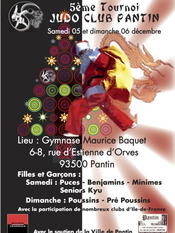 5e TOURNOI JUDO CLUB PANTIN