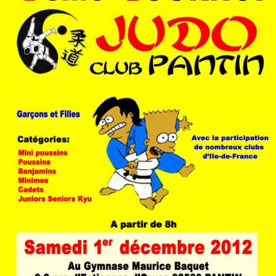 7e TOURNOI JUDO CLUB PANTIN