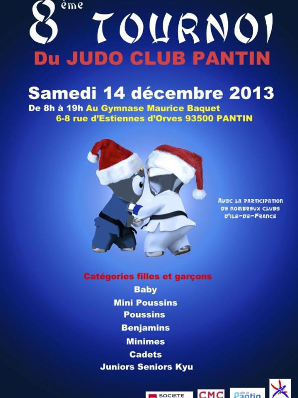 8e TOURNOI JUDO CLUB PANTIN