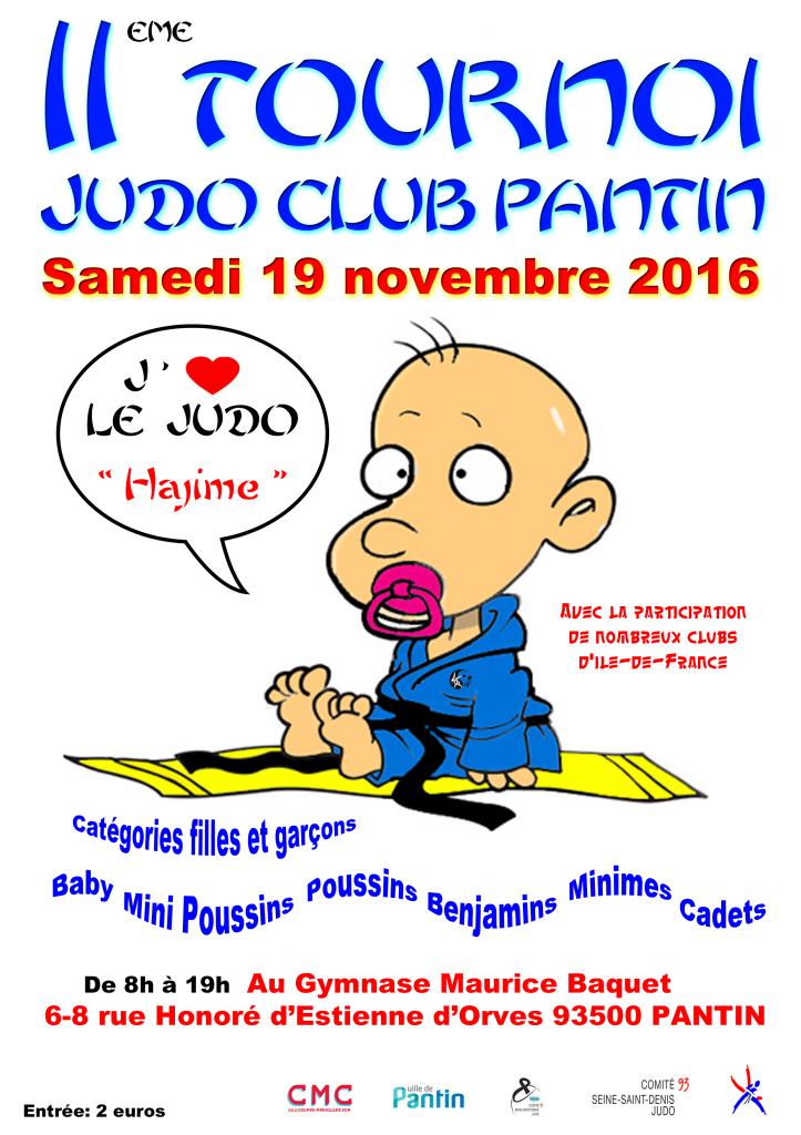 11e TOURNOI JUDO CLUB PANTIN