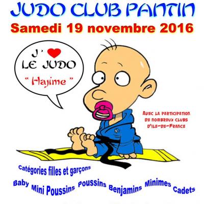 11e TOURNOI JUDO CLUB PANTIN