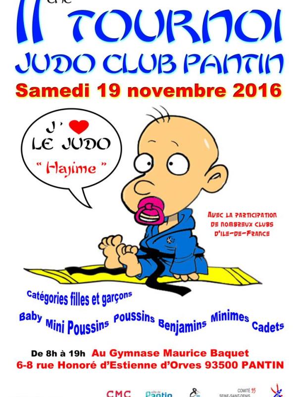 11e TOURNOI JUDO CLUB PANTIN
