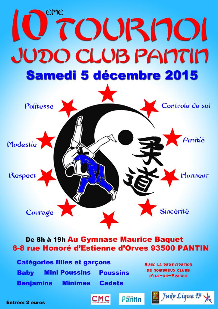 10e TOURNOI JUDO CLUB PANTIN