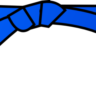 ceinture bleu